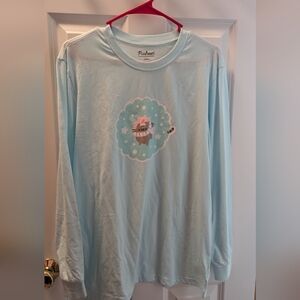 Pusheen long sleeve T shirt Christmas Size M